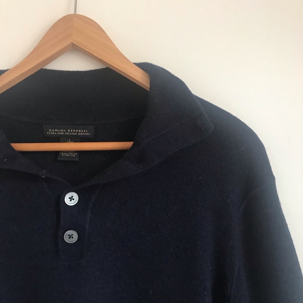 Banana Republic Extra Fine Italian Merino Wool